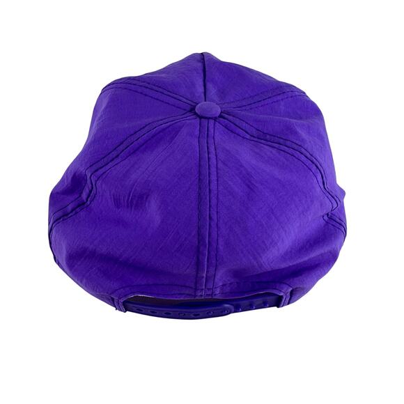 Vintage Royal Caribbean Nordic‎ Empress Hat Snapback Purple Nylon Cruise Cap - Picture 5 of 8